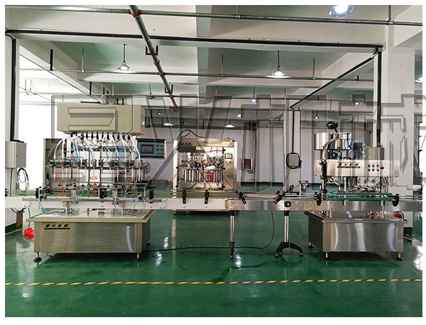 全自動醬油液體灌裝機(jī)械設(shè)備/自動化醬油灌裝生產(chǎn)線