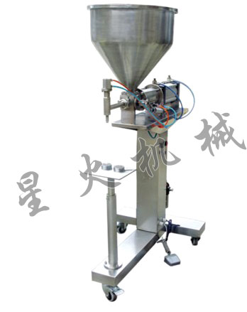 氣動(dòng)膏體灌裝機(jī)